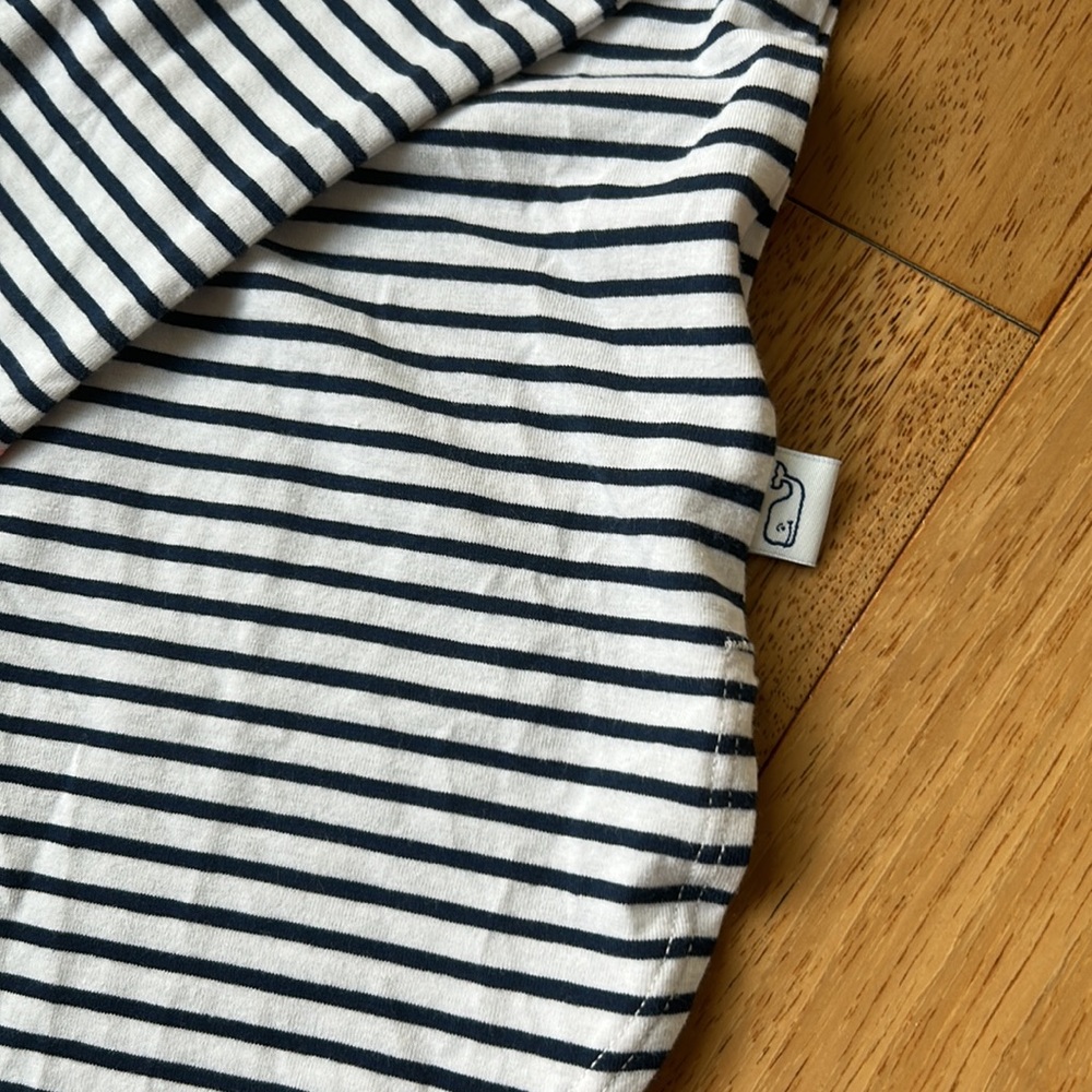 VINEYARD VINES striped shirt girl’s XL (16) - Picture 3 of 6